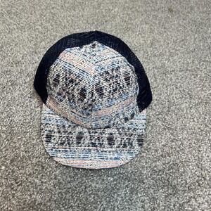 George Hats Hat Cap Snap Back Navy Blue Trucker‎ Mesh Aztec Southwestern Youth